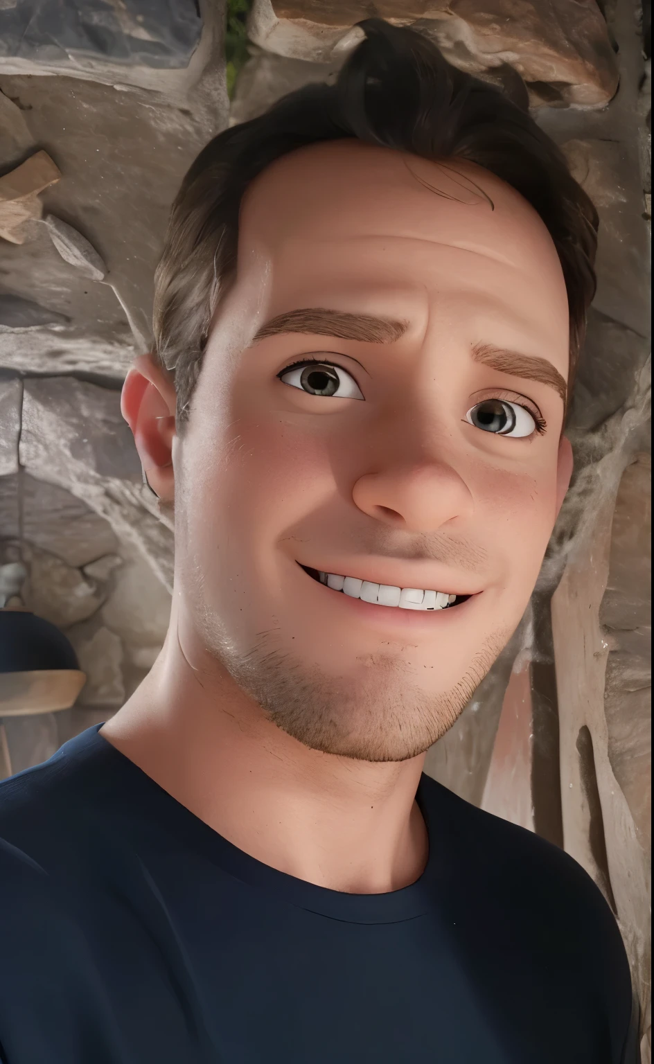 Homem, estilo disney, alta qualidade