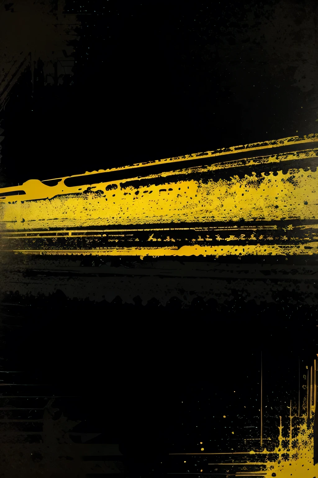 grungy vintage 1970's vector background, simple design, muted colors, some grunge texture, masterpiece, high quality, fainted yellow and black as main color, paint squirts