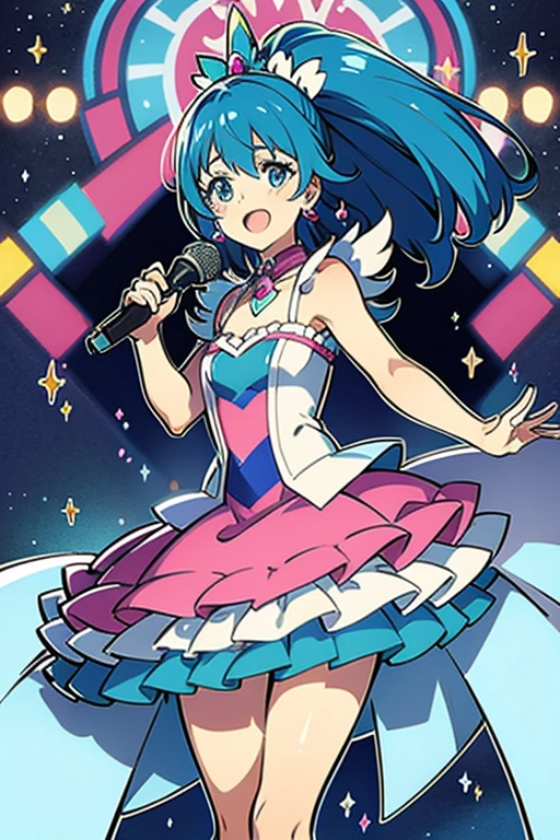 Idol magical dress singing, pretty cure