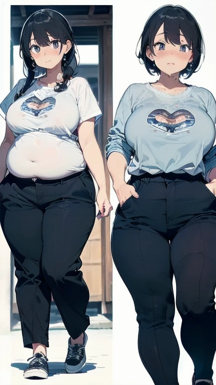 (must be follow these prompts:2),masterpiece, best quality, extremely detailed,photorealistic,(one woman:2),(alone:1.5),(genuine japanese looks:1.5),(japanese pretty woman:1.5),(adult woman but girly looks:1.4),(girlish face:1.6),(casual clothes on:1.4),(adorable face:1.4),(in tokyo:1.4),(a little plump face:1.5),(a little tiny height:1.3),(a little fat legs:1.3),(a little short regs:1.2),(a little plump hip:1.3),(natural face:1.8),(hardened trousers is vital for her:1.5),(remarkable hardened trousers on:1.5),(usual face:1.6),(must be her trousers on:1.5),(she looks like japanese idol:1.5),(do not cut out her clothes:1.5),(normal body structures:1.9),(displayed one woman on single picture:2),(irresistible voluptuous body style:1.5),(must be fully clothes on:1.8),(a little plump japanese woman:1.2),(a little plump legs:1.3),(ejaculated in her arsehole again and again but her trousers on:1.7),(she is very tired to faint away but her clothes on:1.8),(she looks exhausted with viscously clothes on:1.8),(her trousers are bathed in oldest cum too much:1.6),(she looks like a lolita:1.7),(numerous cum in her vagina but her chino pants on:1.8),(unbelievably creampied but her chino pants on too much:1.8),(ejaculated in her pussy again and again but her chino pants on too much:1.9),(numerous cum on her crotch area behind her trousers too much:1.6),(oldest cum remains inner trousers too much:1.9),(her chino pants thoroughly penetrated with oldest semen:1.6),(her arsehole is creampied but her chino pants on:1.8),(repeated gang-rape to her double holes but invisible it beyond her chino pants far too much:1.9),(multiple raped and creampied every night but invisible it beyond her chino pants too much:1.9),(usual face and usual life:2.3),(permeate to viscous:2),(massive old cum permeate her shoes too much:2),(vivid description of permeating cum:2),(viscous crotch for permeating semen:2),(vivid description of permeated jizzy trousers1.9)