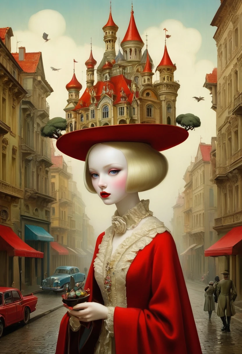 ((Cursed city. forgotten, gloomy)), terrible shadows in this city. (Romantic life Artistic masterpiece). (In the style of primitivism. David Martiashvili. Spartak Mukanov. Sven37. Peter Elson, Ryohei Hase, Rafael Sanzio, Pino Daeni, Ray Caesar). Thematic art of life (Conceptual art) (NFT exclusive) (Works in the style of Fauvism) Visual poetry goes beyond traditional boundaries and embraces the dynamic interaction of creativity and technology, dripping paint,
