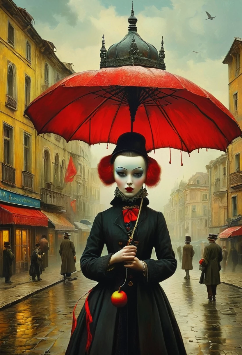 ((Cursed city. forgotten, gloomy)), terrible shadows in this city. An artistic masterpiece. (In the style of primitivism. David Martiashvili. Spartak Mukanov. Sven37. Peter Elson, Ryohei Hase, Rafael Sanzio, Pino Daeni, Ray Caesar). Thematic art of life (Conceptual art) (NFT exclusive) (Works in the style of Fauvism) Visual poetry goes beyond traditional boundaries and embraces the dynamic interaction of creativity and technology, dripping paint,
