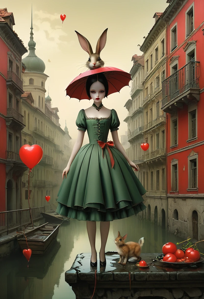 (An artistic masterpiece of romantic life). ((Cursed city. forgotten, gloomy)), terrible shadows in this city. An artistic masterpiece. (In the style of primitivism. David Martiashvili. Spartak Mukanov. Sven37. Peter Elson, Ryohei Hase, Rafael Sanzio, Pino Daeni, Ray Caesar). Thematic Art of Life (Conceptual Art) (NFT Exclusive) (Fauve Works) Visual poetry transcends traditional boundaries and embraces the dynamic interplay of creativity and technology, dripping paint,
