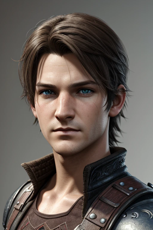 100% frontal view, ''100% frontal view",Portrait, Clean Face,young adult, man ,Androgyny, similar to Hiccup on how to train your dragon,Richard Speight Jr. eyes, ((perfect eyes)), final fantasy, queixo definido, Arabic Traits, White background