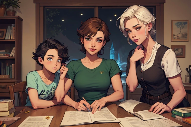 Personagem mulher estilo atompunk Fiona rainha Anna de Arendelle com marcas de guerras Imagem de desenho animado de uma mulher .Ilustra??o estilo desenho animado, estilo de arte dos desenhos animados, estilo de arte dos desenhos animados, digital illustration style, estilo atompunk design de personagens altamente detalhado, arte digital detalhada coragem, Forest fan art, Design de personagens de retrato, beautiful digital illustration, retrato de alta qualidade, Arte em quadrinhos, mulher jovem cabelo com transas lindas . Rainha Anna de ArendelleBelos olhos delineados Busto average grande e roupas sexy maravilhosas. imagem expressão do desejo sexual da cintura à cabeça ilustração Rainha Anne de Arendelle estilo atompunk Fallout 4 estilo pose playboy revista bruxa sensual Personagem estilo cartoon expressão facial feliz lindo sorriso e seis average pequeno modo retrato cintura para cima com muito ouro ao redor de suas outras pedras retrato precioso modo cintura para cima rainha do sul Jennifer Connelly GTA cenário dominatrix moedas de ouro baú com joias com o namorado, um homem com barba preta, armado com um estilo militar, obra de arte, melhor qualidade:1.2), Evolutionrogue, 1 garota, Sozinho, seios, olhando para o espectador, sorriso, cabelo curto, saia, large seios, cabelo castanho, Camisa, cabelo preto, luvas, umbigo, decote, olhos verdes, cabelo branco, pantyhose, cabelo multicolorido, gargantilha, luvas pretas, Minisaia, saia preta, fora do ombro, colarinho, cabelo em dois tons, Transparente, inventar, batom, spikes, pencil saia, Camisa ombro a ombro, spiked colarinho, black lips, franja tingida, studded colarinho, nome do personagem, hand on hip, sorriso, card \(average\), sentado, pencil, dentro de casa, cadeira, mesa, looking at the viewerWith a dragon Ennifer Connelly, very long to the waist and half curly with bangs, seios pequenos, olhos grandes com um brilho apaixonado, olhos verdes mel, Um lindo sorriso, vestindo uma camiseta preta lon