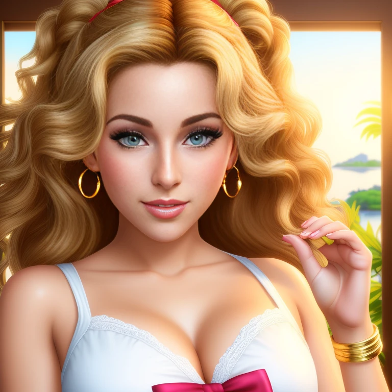 (best quality,4k,8k,high res,masterpiece:1.2),ultra-detailed, photorealistic, full body shot,golden bronde curly hair,Mature and beautiful, realistic portrayal:1.2 Sailor Moon (in the style of the Sims 4), posing as if she’s in a professional photoshoot, tanned, eating Pork Buns & Sushi Beautifully photographed, extreme close-up, dramatic angle, hi-key lighting,