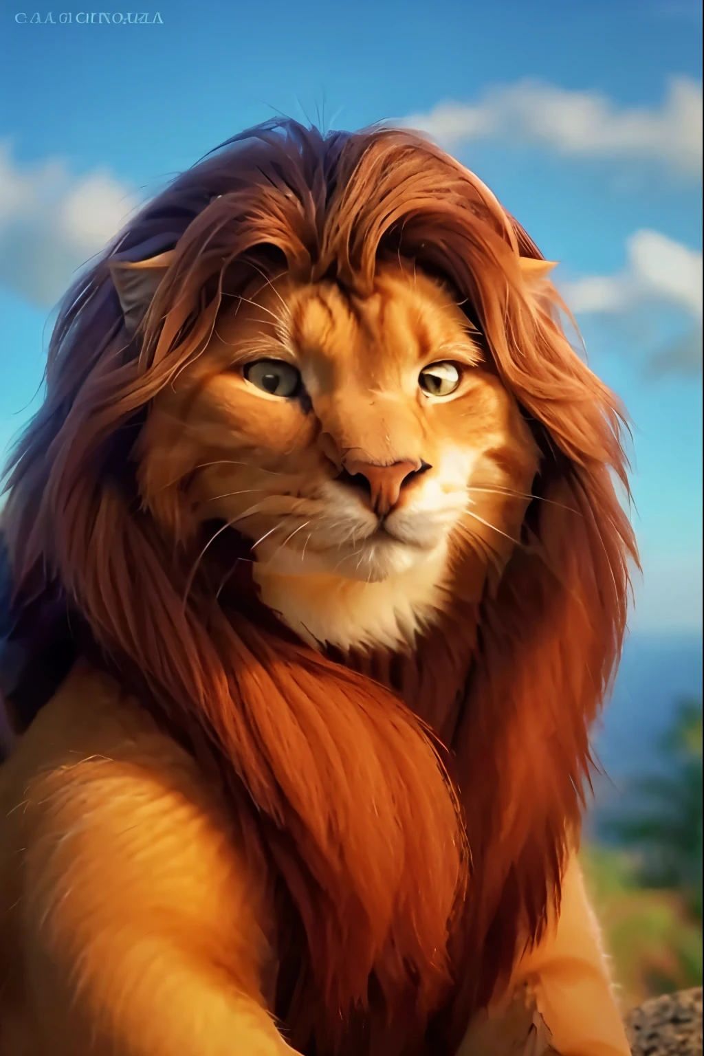 Gato frajola com o nariz com um um sinal