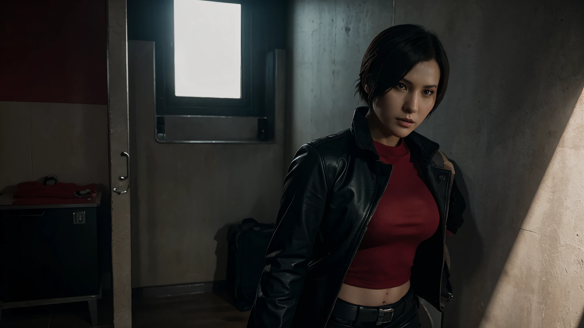 Ada wong resident evil 2 remake en ropa interior 