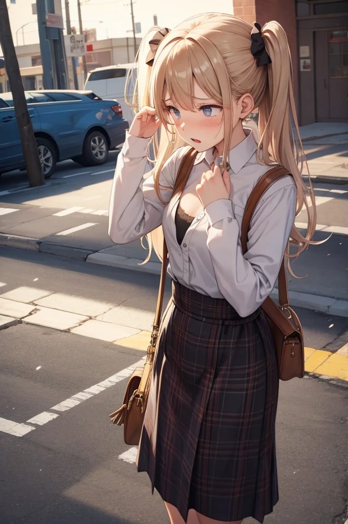 flustered