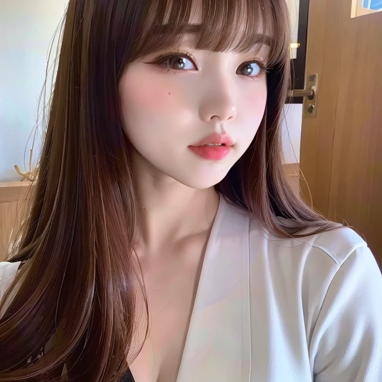 (masterpiece, best quality:1.2), 1girl, solo、((世界一綺麗な髪、８ｋ、最高画質、最高品質、艶、フルヌード))