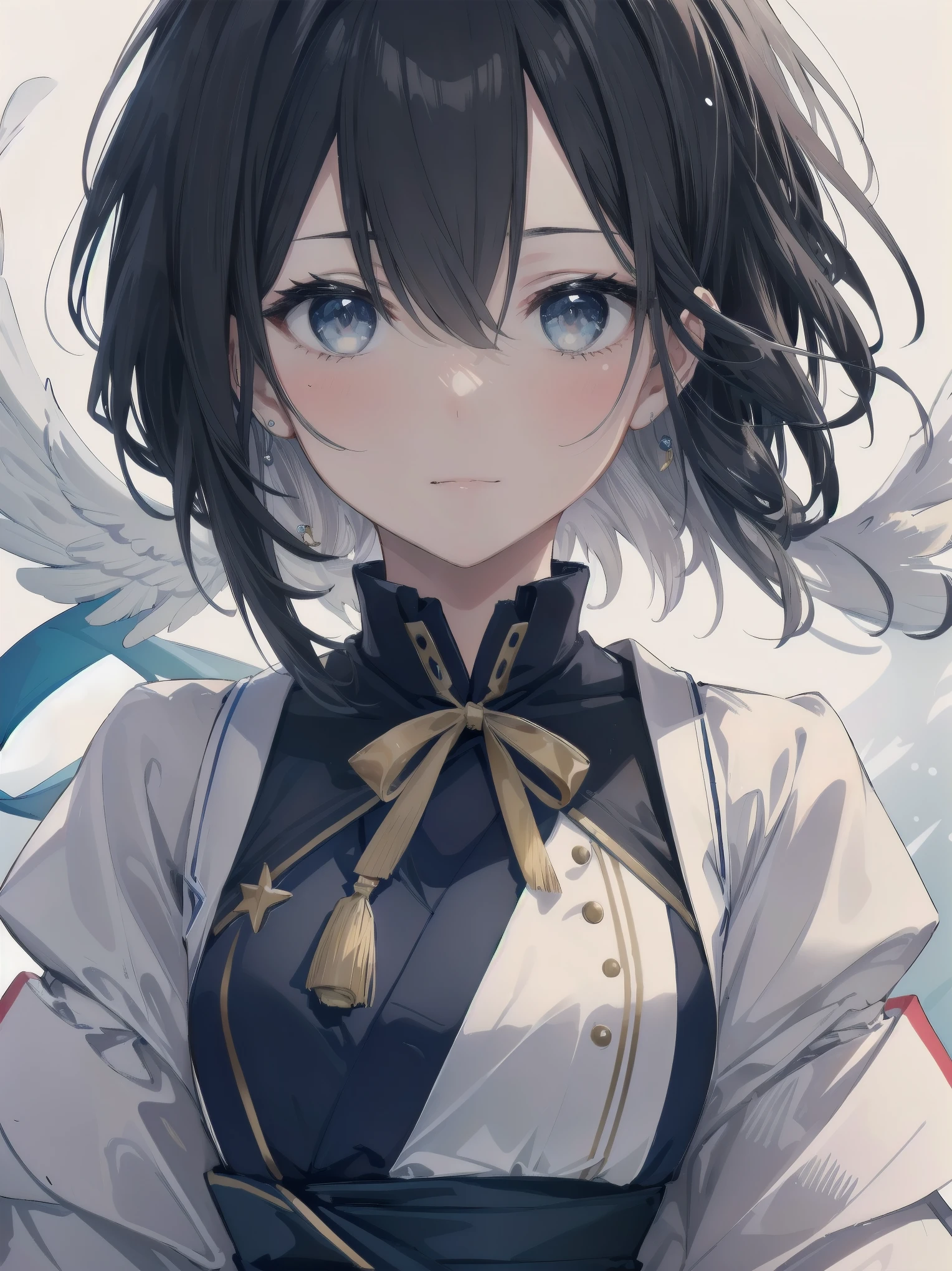 (((( top quality, masterpiece )))), ultra-detailed illustrations, realistic skin texture, depth of detail and overwhelming amount of writing,
BREAK.
One girl, solo, lolita, only daughter of a marquise, Japanese, complex, detailed and realistic face, super beautiful, super model body,
BREAK.
Black hair, one-length bob cut in front, braided, hair between eyes, perfect and complex eyes,
BREAK.
Luxury goods brand uniform, lovely, intricate and stylish uniform,
BREAK.
Kawaii, blush, downcast expression, burst of laughter, looking at you with luminous eyes, captivating with mocking gestures,
BREAK.
Backgrounds in various places and scenes, diverse crowd, overwhelming amount of writing, cute girls of uneven ages,
BREAK.
Film scene, model shoot, professional light source, bold model