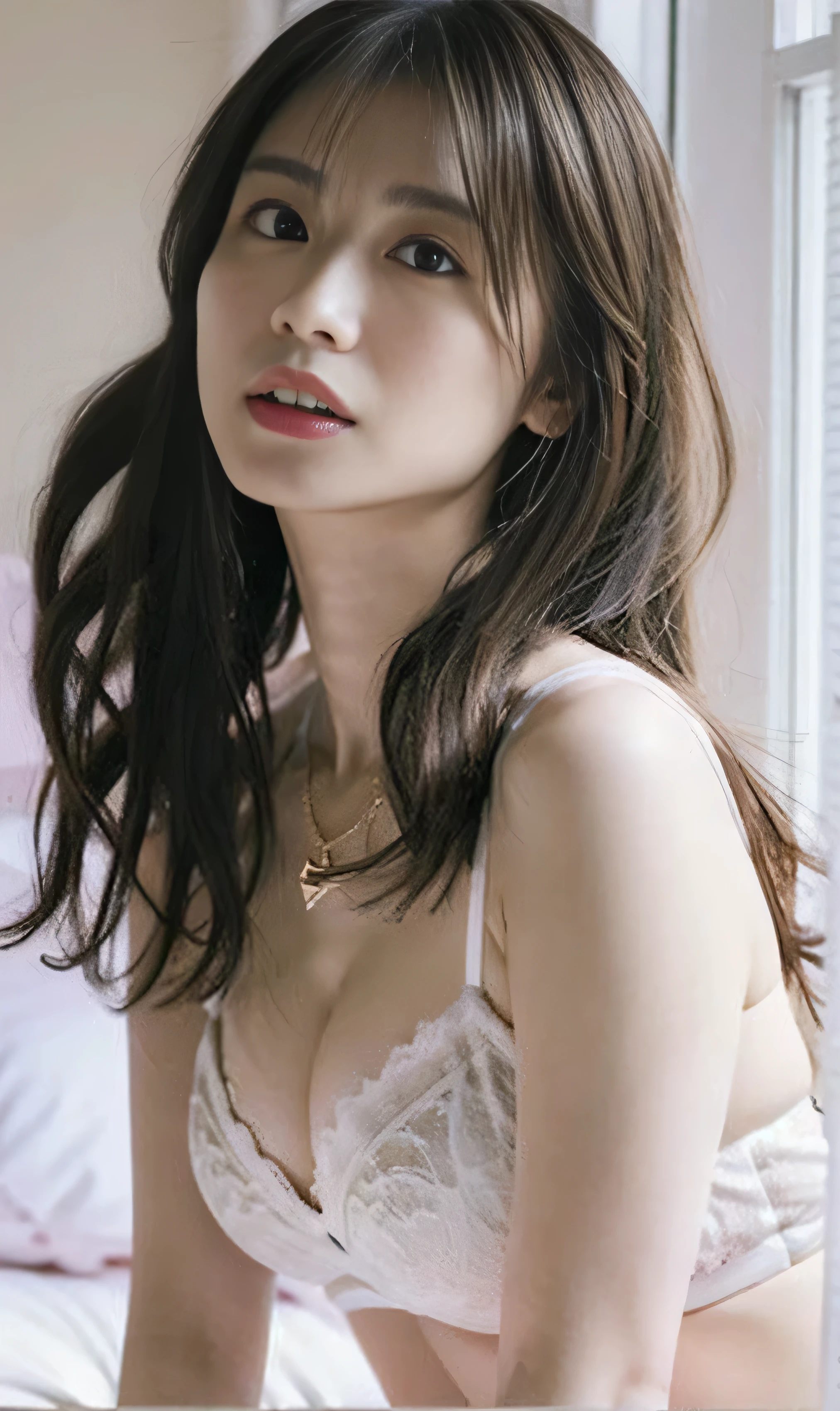 Western-style building, 1 female, Beautiful Japanese actresses, Age 25, Double Eyes,mile, Detailed face, Big earrings,Large Necklace, Flashy makeup using red eyeshadow,light brown delicate middle cut hair,the tips of the hair are wavy,Classy hairstyle,fine grain,Slender actress, Sexy silk embroidered mermaid dress:1.2, Look at her big breasts and cleavage, Sit in a luxurious chair, Hunchback, BREAK ceremony,((masturbate violently:1.5)), ((Random sexy poses、put in、Deep joy, Ecstatic eyes:1.2)), ((I close my eyes and breathe hard:1.2))、Ecstatic face、Climax expression, Through clenched teeth、My whole body is convulsing、Official Art,非常に詳細な CG Unity 8K 壁紙, (masterpiece:1.0),(Highest quality:1.0), photo shoot, 8K, Browsing Caution, High resolution, Kodak Portrait 400, Film Grain, Lens flare brilliance,(Upper Body:1.3), (Leaning forward:1.6), (Very low camera angle:1.6)