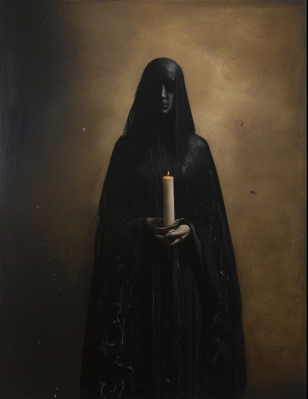 painting of a infertility. mysterious atmosphere. cinematic scene, volumetric lights, ultra realistic, in the style of nicola samori