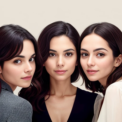 several jew together, focusing on their faces