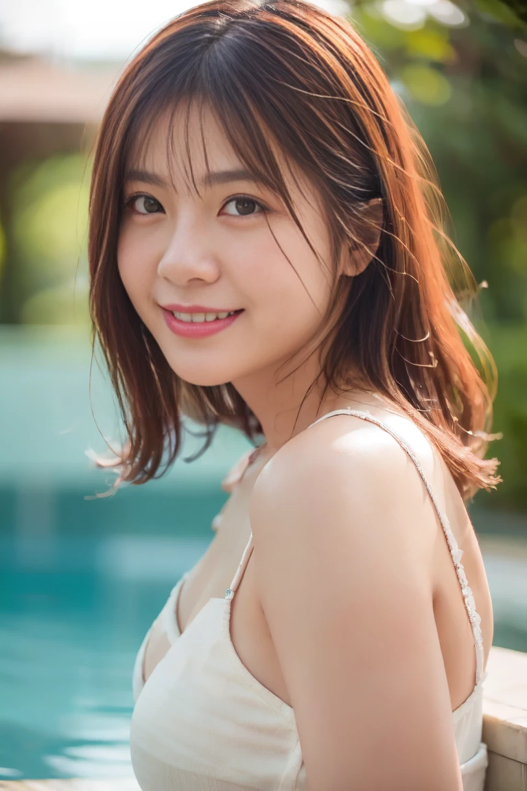 (Realistic, photo-Realistic:1.37),(8k, RAW Photos, highest quality, masterpiece:1.2), cute, boost mood,Dayu Seren, Very delicate and beautiful girl,Very detailed, , Genuine, incredibly Absurd, Abstraction, snatch, very elaborate body, Sexy smile, young,20-year-old, Heart-shaped pupils,Physically Based Rendering, Ultra-high resolution, Kodak Vision Color, Shot with Aricam LT camera, Bokeh, Sharp focus,View your viewers,photoRealistic,Realistic, alone, photoRealistic, highest quality,Very detailed顔,Very detailed目と顔, Beautiful details,Absurd, incredibly Absurd,An unforgettable smile,Floating Hair, Flowing Hair, Pink Hair, ピンク iris, Two-tone hair, Beautiful fine hair, Exquisite and beautiful face,Clear Eyes, Soft lips, iris,Very accurate and detailed, Absurd, Very CGI-like,Huge breasts,(Exposing the breasts:1.37),Accentuate your breasts,Very wide shot,Soft lighting,Against_Day
