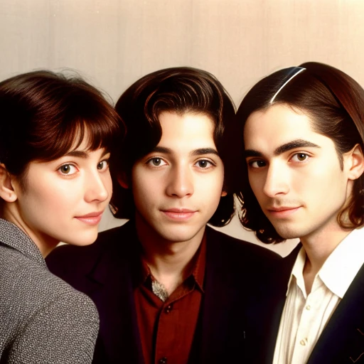 several jews  together, focusing on their faces