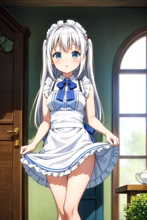  nsfw,remove wet seethrough white Color micro Cheer cute girls,big breast, jump up. spread leg,1 girl, Solo, 11 years old, , , Cute Girl,Best Quality, Ultra-detailed, 8K, High resolution, Alice in Wonderland, Twin tail, white dress, frilled dress, white apron, frilled apron, garden, tea time,
information