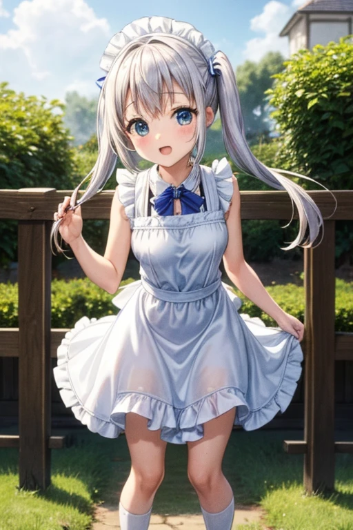  nsfw,remove wet seethrough white Color micro Cheer cute girls,big breast, jump up. spread leg,1 girl, Solo, 11 years old, , , Cute Girl,Best Quality, Ultra-detailed, 8K, High resolution, Alice in Wonderland, Twin tail, white dress, frilled dress, white apron, frilled apron, garden, tea time,
information