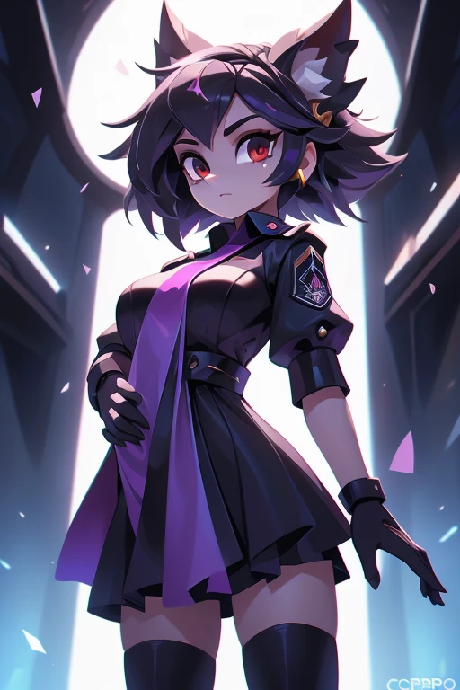 A cena se desenrola com uma garota de 16 anos, enveloped in a gothic aura, subindo majestosamente diante do espectador. ((Seu cabelo escuro, Corte em estilo Bob)), frames your pale face, while his dark brown eyes glow with an enigmatic intensity. She is dressed in a ((uniforme de empregada):1.3), uma escolha que amplifica sua figura esbelta e sombria, highlighting its unique presence. Their posture is firm, conveying an unwavering determination, as if defying fate itself. ((completo_corpo):1.5) Soft light highlights the details of your appearance, revelando cada sombra e contorno. Every line of her uniform is clear, cada dobra capturada com detalhes ultra-realistas. She is positioned in full corpo, anime style that adds a layer of artistic expression to your image. Every feature of your face is precisely outlined, conveying subtle and complex emotions that invite the viewer to delve deeper into your story. Advanced Unreal Engine 5 technology brings the scene to life, providing an incomparable feeling of immersion. Each texture is rich in detail, cada sombra e reflexo contribuindo para a atmosfera envolvente. The visual quality is unparalleled, with 16K resolution that elevates the experience to new levels of realism. Each pixel is charged with intensity, capturing the essence of young goth in all her dark glory. Her dynamic, confident pose conveys a sense of power and mystery, enquanto ela olha para o espectador com um olhar penetrante. Your hands are perfectly rendered, his fingers delicately sculpted in a representation of impeccable technical skill. She is a digital masterpiece, a fusion of beauty and darkness that captivates and fascinates. In this masterful representation, the 16-year-old goth girl stands out as a symbol of individuality and authenticity. Her presence fills the screen with captivating energy, inviting the viewer to lose themselves in its world of mystery and intrigue.

