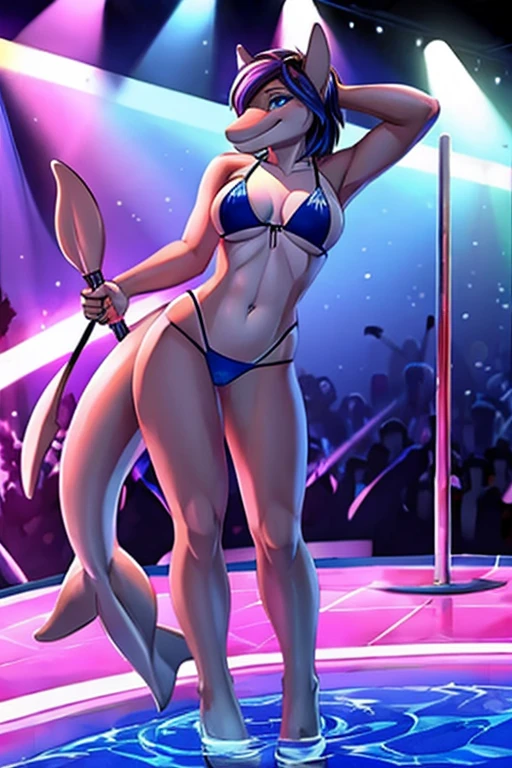 Dolphin stripper bikini