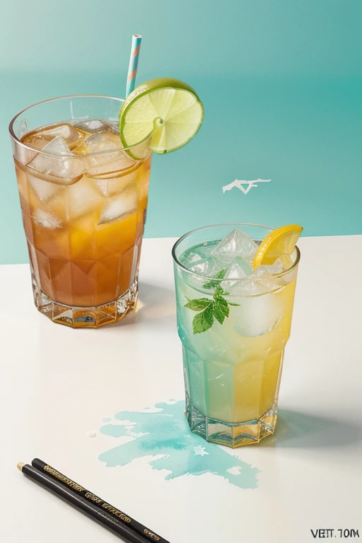 Let's cool down. :
Mint Julep cocktail flat design top view party theme water color Analogous Color Scheme, ,Street Art,Tense,Biomedical Illustrations , , --sref random --ar 9:11 --s 250 --v 6.0