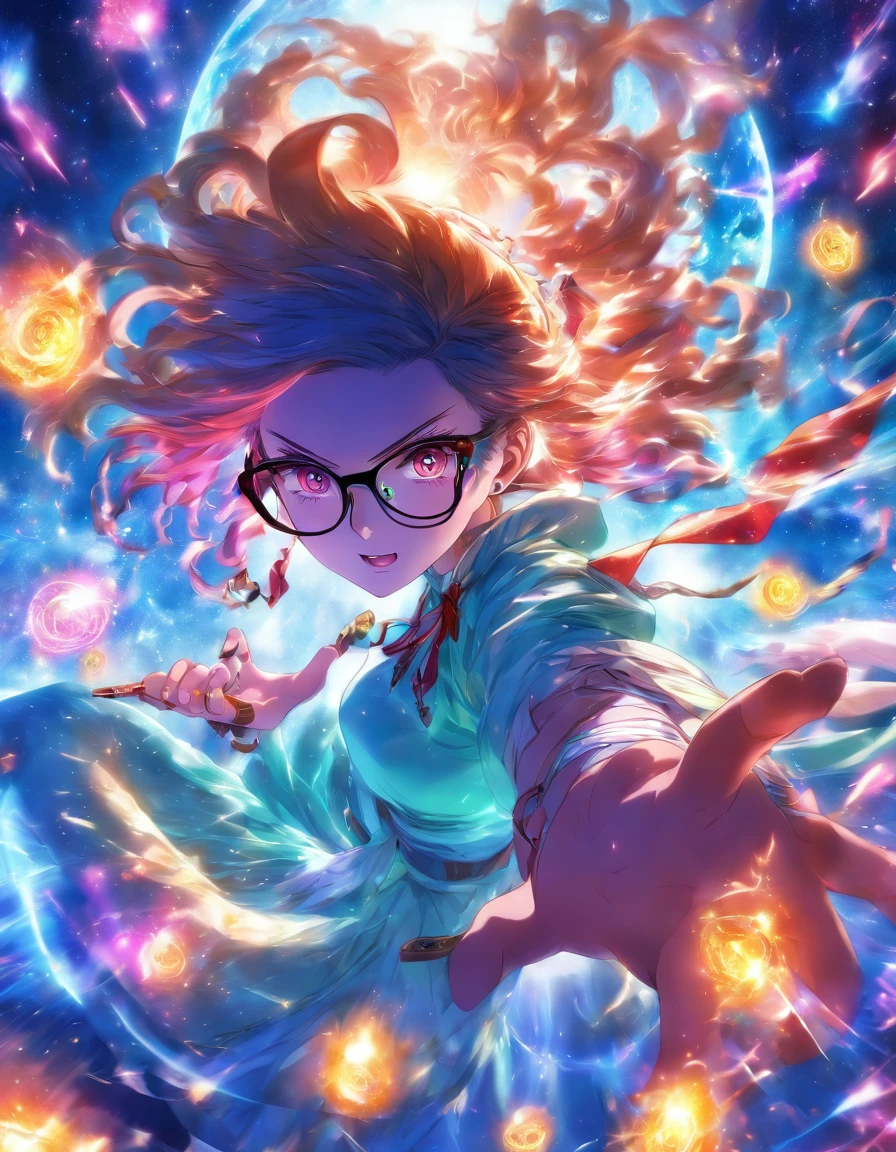 Planet Summoning　woman　Glasses