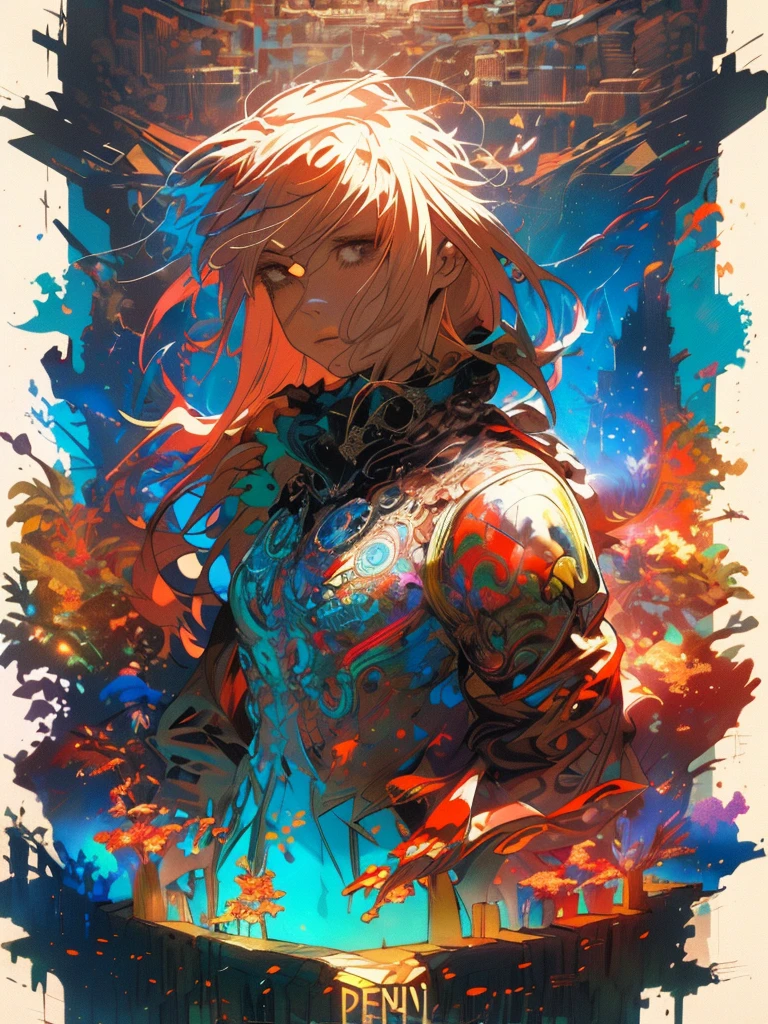 gwenpool, ((assassin style)),((Doragon)),water world,Colosseum,saibe,tattoo,no clothes,Savage,small bust,robot hand,Shoulder-length messy hair, no clothes,Detailed beautiful face,Delicate and beautiful eyes,shield,happy, mail, Super fine skin,Beautiful slim style anime girl, Super detailed painting, Luminism, Concept art by Carne Griffiths and Wadim Kashin, 4K resolution, Fractal isometric detail bioluminescence , 3D rendering, octane rendering, complexly detailed , ish, Trending isometric center hyperrealistic cover photo awesome full color on artstation, Hand Painted , Gritty, Realistic Mucha , complex, Hit definition , ish,rough sketch, Thick lines, on the paper, (saiber punk:1.4), frills,lace,frills,lace,frills,lace
BREAK
((Cool oversized chainsaw in hand)), ((Super large cool weapon machine)),open stance, Action pose,
White background,simple background,Wide-angle lens
