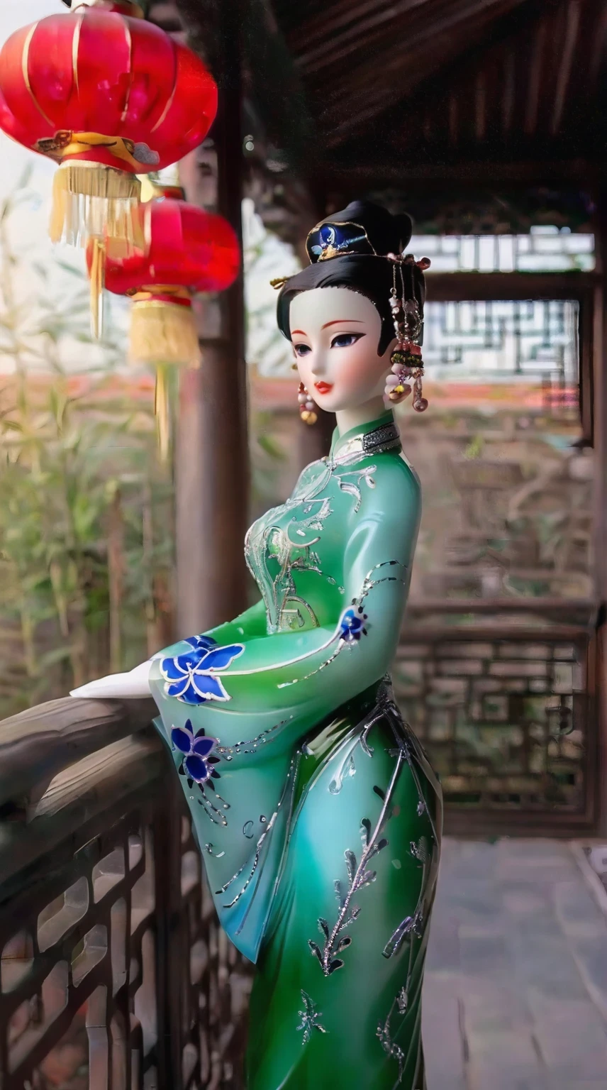 Art  jade doll
