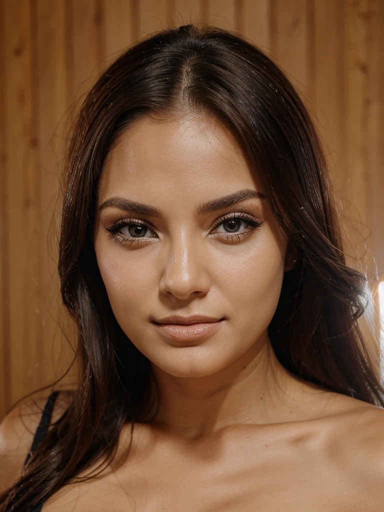Muher brasileira cabelos lisos olhos pretos