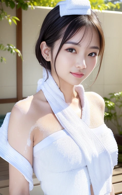 masutepiece, Best Quality,
Ultra-detailed, finely detail, hight resolution, in 8K,
((Photorealsitic:1.4, Raw photography, 超A high resolution,Top image quality: 1.4)),
Wallpaper,
((Composition including perfect whole body)),
Beautiful detailed eyes, Natural Color Lip,
((toppless:1.5)),
((Random and cute hairstyles)),
((Random and cute poses)),
((Colossal tits、cleavage of the breast:1.2)),
((Drenched wet body:1.5)),
((A big smile that makes you squint)),
((breastsout、under look eyes、Mole on the arm:0.9)),
((from the front side)),
((lying on the bed)),
((Drenched see-through shirt:1.5))
very detailed and professional lighting、
((Fold your hands randomly 1.5))、
((thigh visible、I can see panties:1.5))