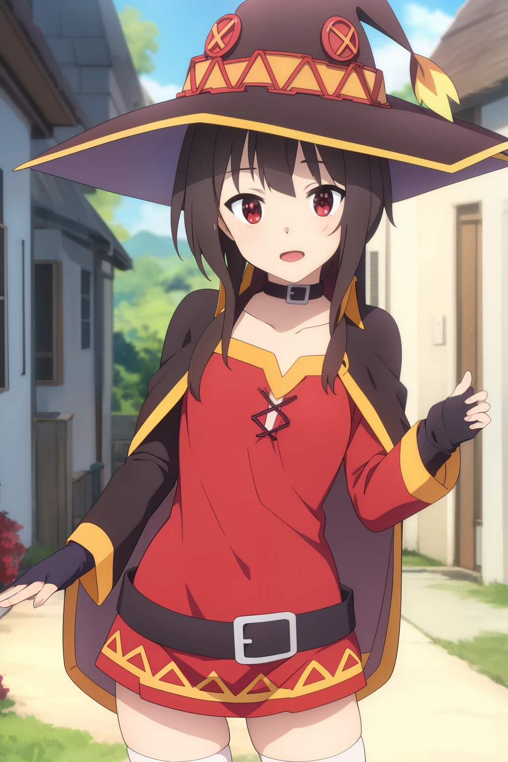 Megumin masterpiece, highest quality,
Shivitai.With preview,