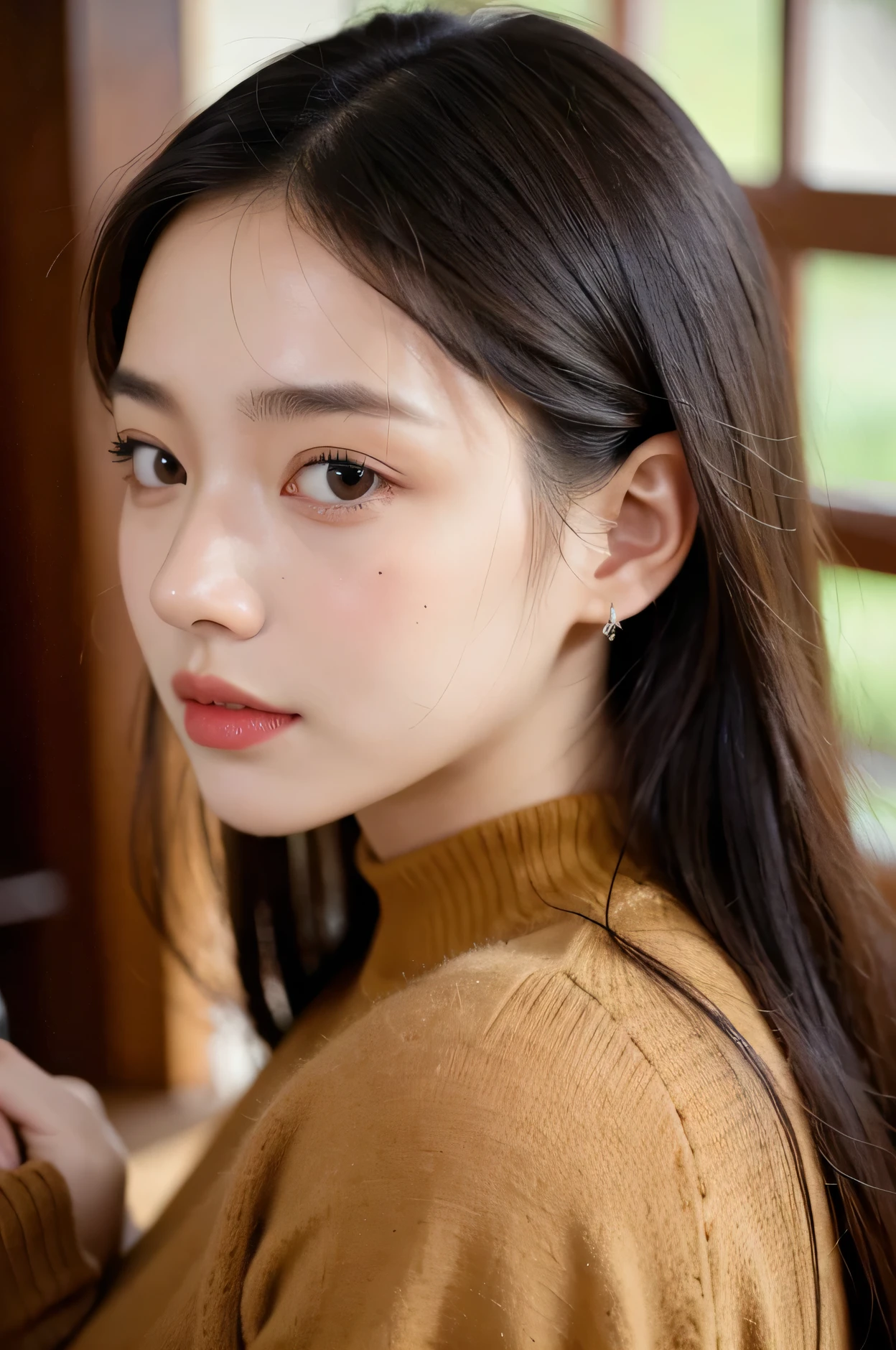 ((highest quality)), ((masterpiece)), (detailed), Perfect Face,slouch,exotic,South Korea