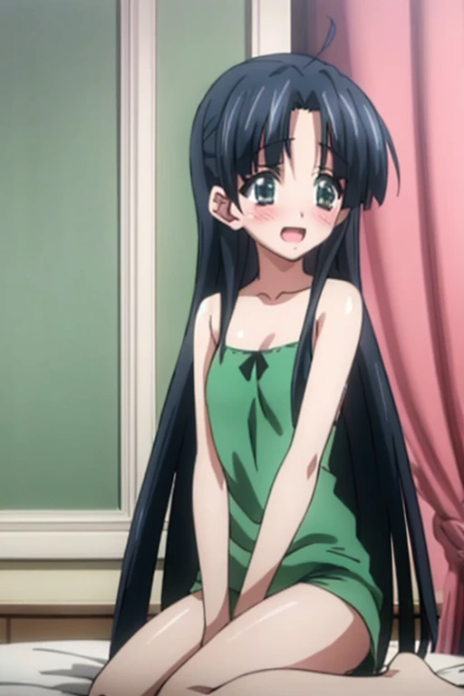 ((highest quality)), ((masterpiece)), (be familiar with), Perfect Face, indoor, Bedroom, Watching the audience,
One woman, Asia Argento,
Open Mouth, Ecstatic expression, blush, smile,
Small breasts, Flat Chest, Young Girl, , , Girl,
Long Hair, Long Hair,
Leg spread,