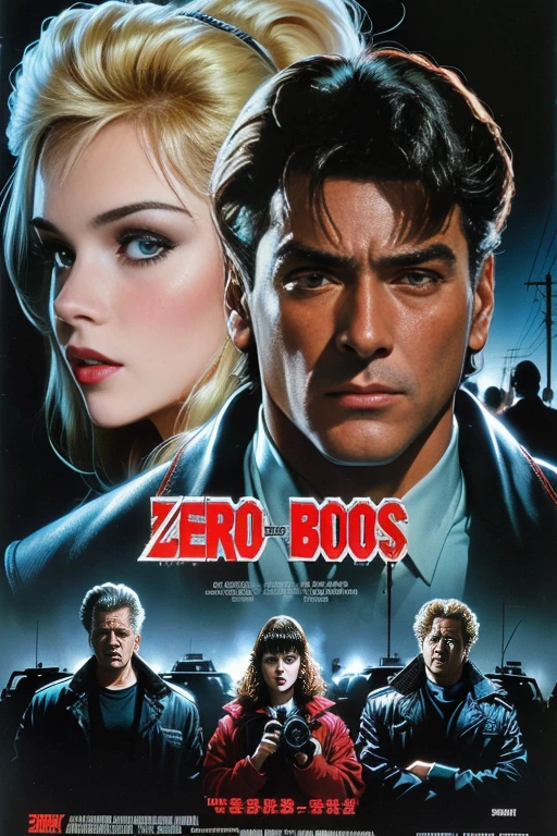 Zero Boys poster, Horror action, Movie promotional art, 80s  movieポスター, Movie promotional images, 80s  movieポスター art, A detective film about a man and a woman investigating a bizarre murder case., 1995 movie, 1 9 80s  movieポスター, Classic movies of the 80s ), 80s  movie, Movie promotional poster,  1 9 80s killer movie poster