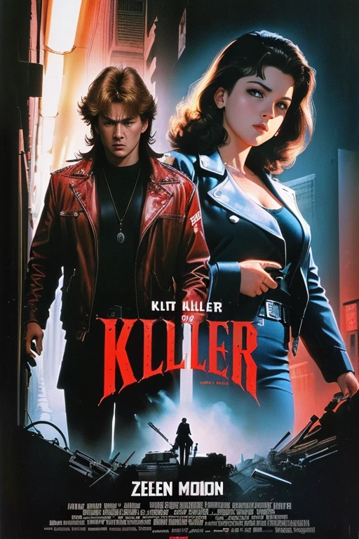 Zero Boys poster, Horror action, Movie promotional art, 80s movieポスター, Movie promotional images, 80s movieポスター art, A detective film about a man and a woman investigating a bizarre murder case., 1995 movie, 1 9 80s movieポスター, Classic movies of the 80s ), 80s movie, Movie promotional poster, 1 9 80s killer movie poster