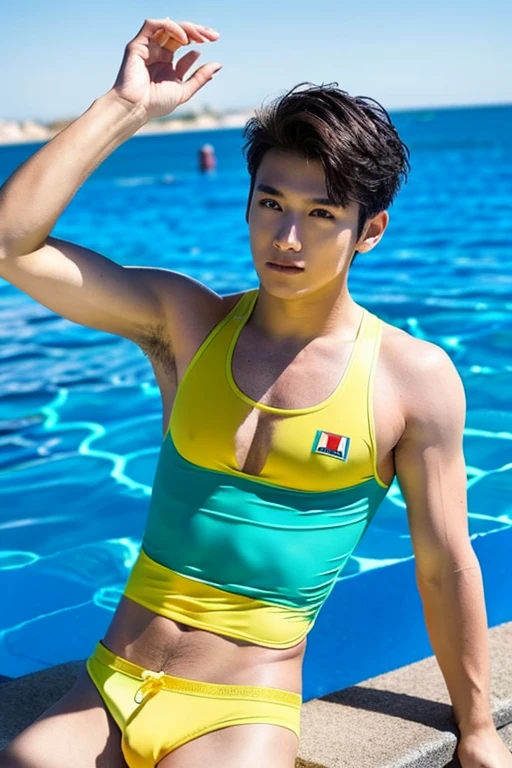 male　Age 25 Lifesaver swimwear