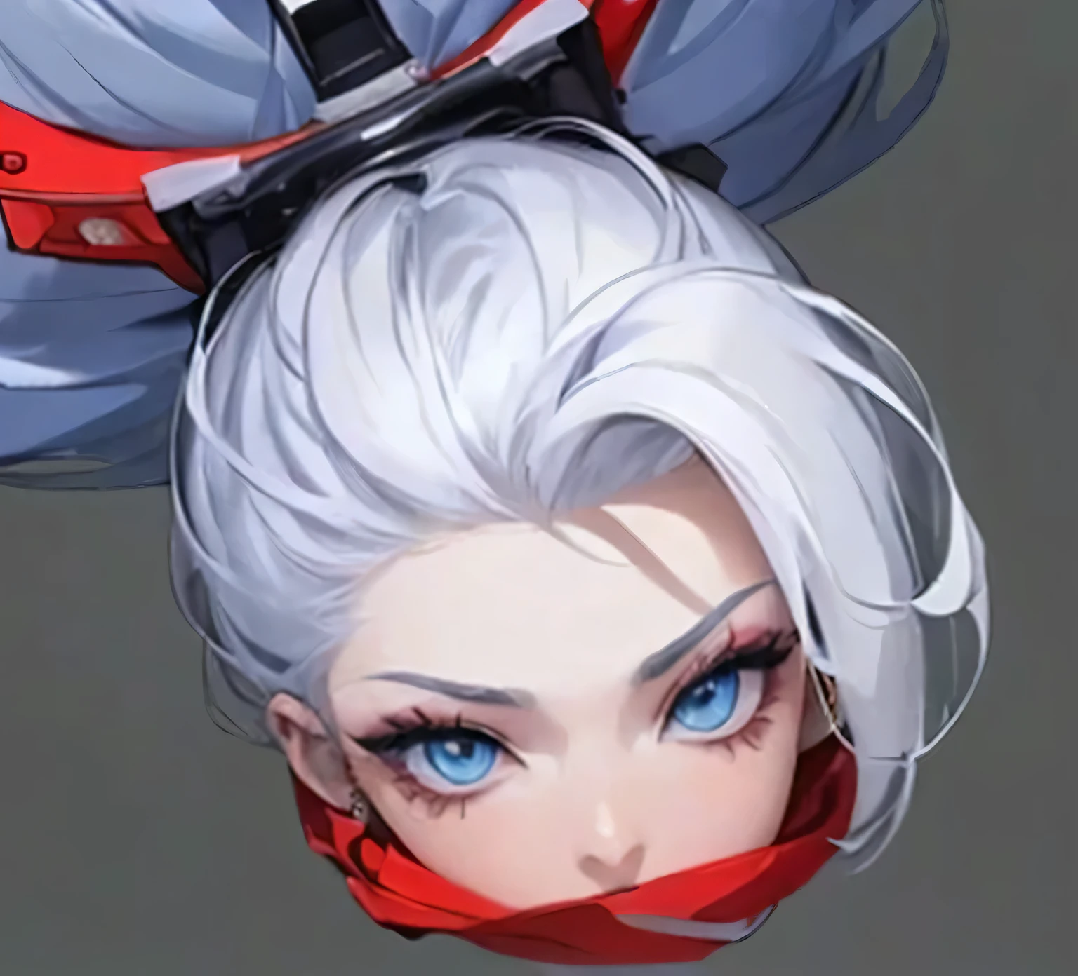 Top quality、Top image quality、masterpiece、girl((18 years old,White hair,Perfect makeup,8K picture quality,,White hair,Layering,Layering,Hair,Pretty face,blue eyes,))high quality、beautiful art、