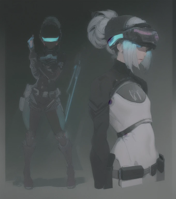 ((La mejor calidad)), ((obra maestra)), (muy detallado:1.3), ..............3D, Beautiful (cyberpunk:1.3) Mujer hacker, peinado corto,pelo corto, Volver al visor, cabello grueso, Terminal de ordenador operativo, Pantalla montada en la cabeza, computer server, Pantalla LCD, fiber optic cable, Logotipo de la empresa, HDR (High Dymanic Range), Trazado de rayos, NVIDIA RTX, Super resolution, Irreal 5, Subsoil Scatter, Textura PBR, Post-procesamiento, Anisotropic filtering, profundidad de campo, maximum sharpness and sharpness, Texturas multicapa, Albedo y Highlight Maps, Sombreado de superficies, Accurate simulation of light-material interactions, proporciones perfectas, Renderizado de octanaje, duotone lighting, ISO bajo, balance de blancos, Regla de los tercios, amplia apertura, 8K RAW, efficient sub-pixels, sub-pixel convolution, glow particles, dynamic pose
