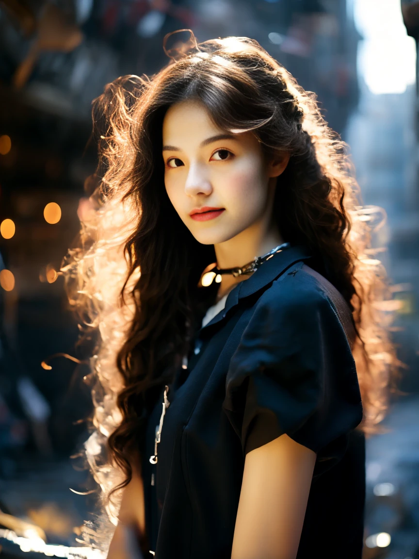 18-year-old player，Ultra HD resolution，8k，Realistic style，Sporty，Natural light，Jersey texture，cheer，Long hair，hale and hearty，whole body，White skin，Chinese Girl，Chinese Girl，long hair，In the city，High-rise buildings，很多High-rise buildings，Long legs，Smile，Blue sky，audience，Facing the camera，Short-sleeved jersey，Black neckline，Black cuffs，Black shorts，Sweatpants，sports shoes，whole body，大Long legs，masterpiece，best quality，high resolution，8K，original photo，real picture，Digital Photography，(UHD, anatomically correct, textured skin, ccurate, award winning), 1lltnh1