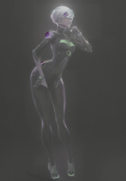 ((La mejor calidad)), ((obra maestra)), (muy detallado:1.3), ..............3D, Beautiful (cyberpunk:1.3) Mujer hacker, peinado corto,pelo corto, Volver al visor, cabello grueso, Terminal de ordenador operativo, Pantalla montada en la cabeza, computer server, Pantalla LCD, fiber optic cable, Logotipo de la empresa, HDR (High Dymanic Range), Trazado de rayos, NVIDIA RTX, Super resolution, Irreal 5, Subsoil Scatter, Textura PBR, Post-procesamiento, Anisotropic filtering, profundidad de campo, maximum sharpness and sharpness, Texturas multicapa, Albedo y Highlight Maps, Sombreado de superficies, Accurate simulation of light-material interactions, proporciones perfectas, Renderizado de octanaje, duotone lighting, ISO bajo, balance de blancos, Regla de los tercios, amplia apertura, 8K RAW, efficient sub-pixels, sub-pixel convolution, glow particles, dynamic pose