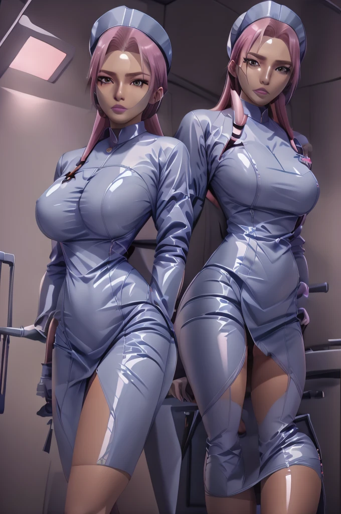 nurse uniform,hospital, latex nurse suit,nurses,busty,elbow gloves,labcoat,white hair woman,white eyes , gigantic ,medical instruments,asian nurse,two nurses,speculum,examination room,oversize ,big ass ,strap on, lay on table ,legs spreaded,giving birth,gyno chair , dentist,Milf,latex,grey uniform