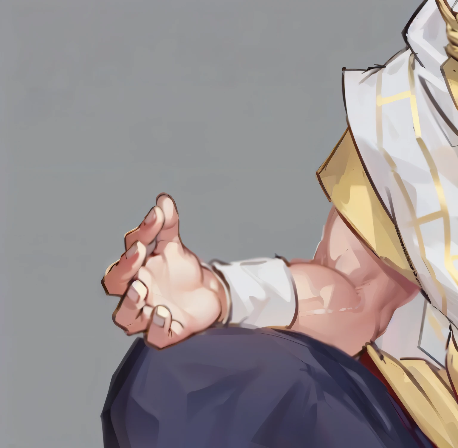 Xian Xia,佛hand,hand,White Sleeve