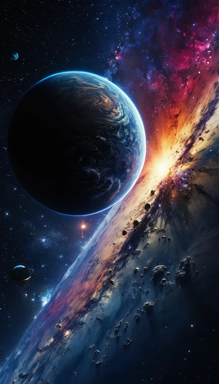 8K masterpiece, galaxy, planet