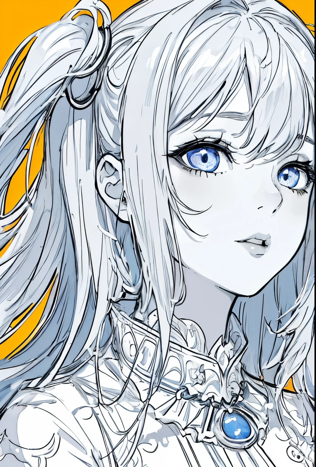 masterpiece, best quality, 1 Girl, Faust, Ahegao, portrait, Face,