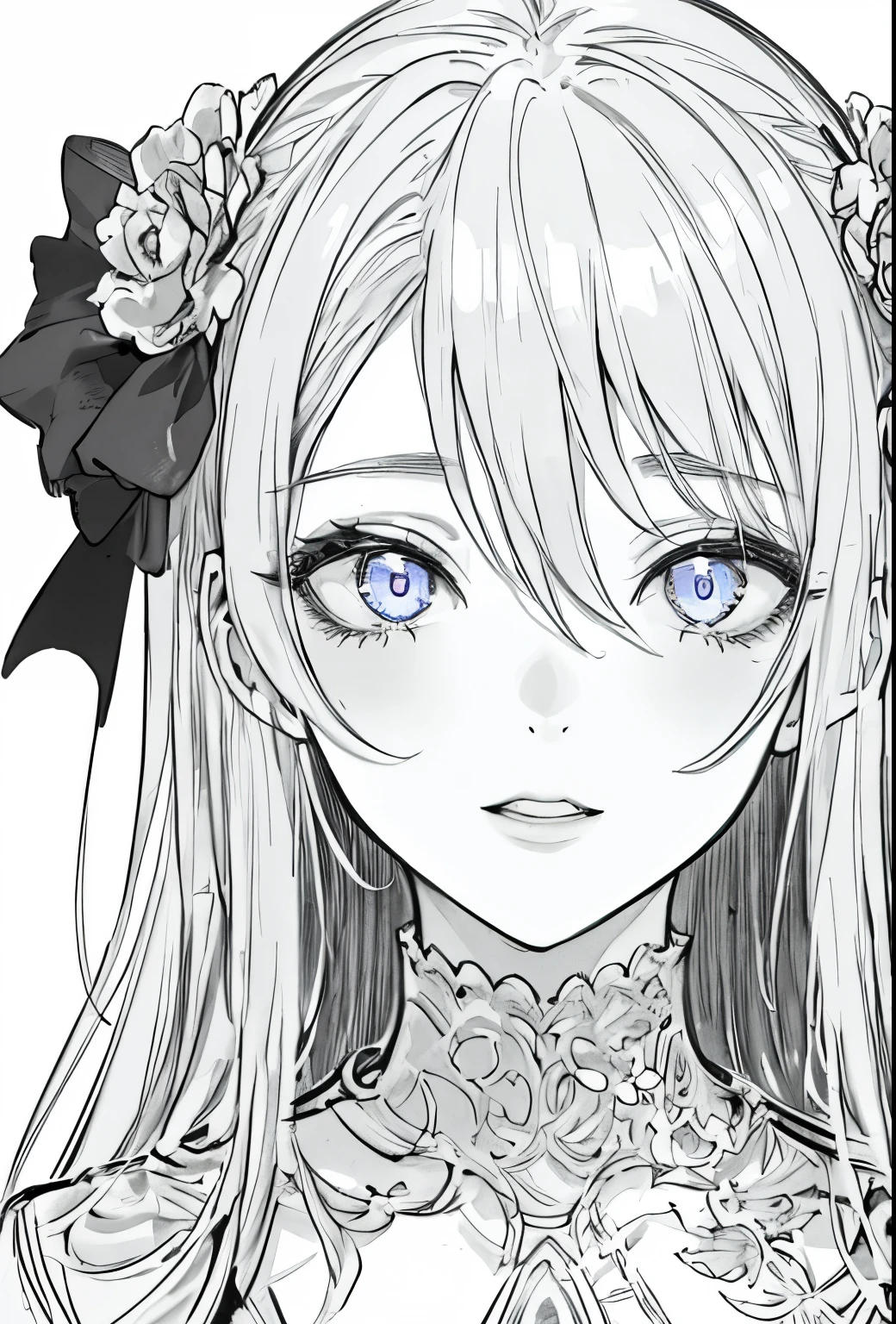 masterpiece, best quality, 1 Girl, Faust, Ahegao, portrait, Face,