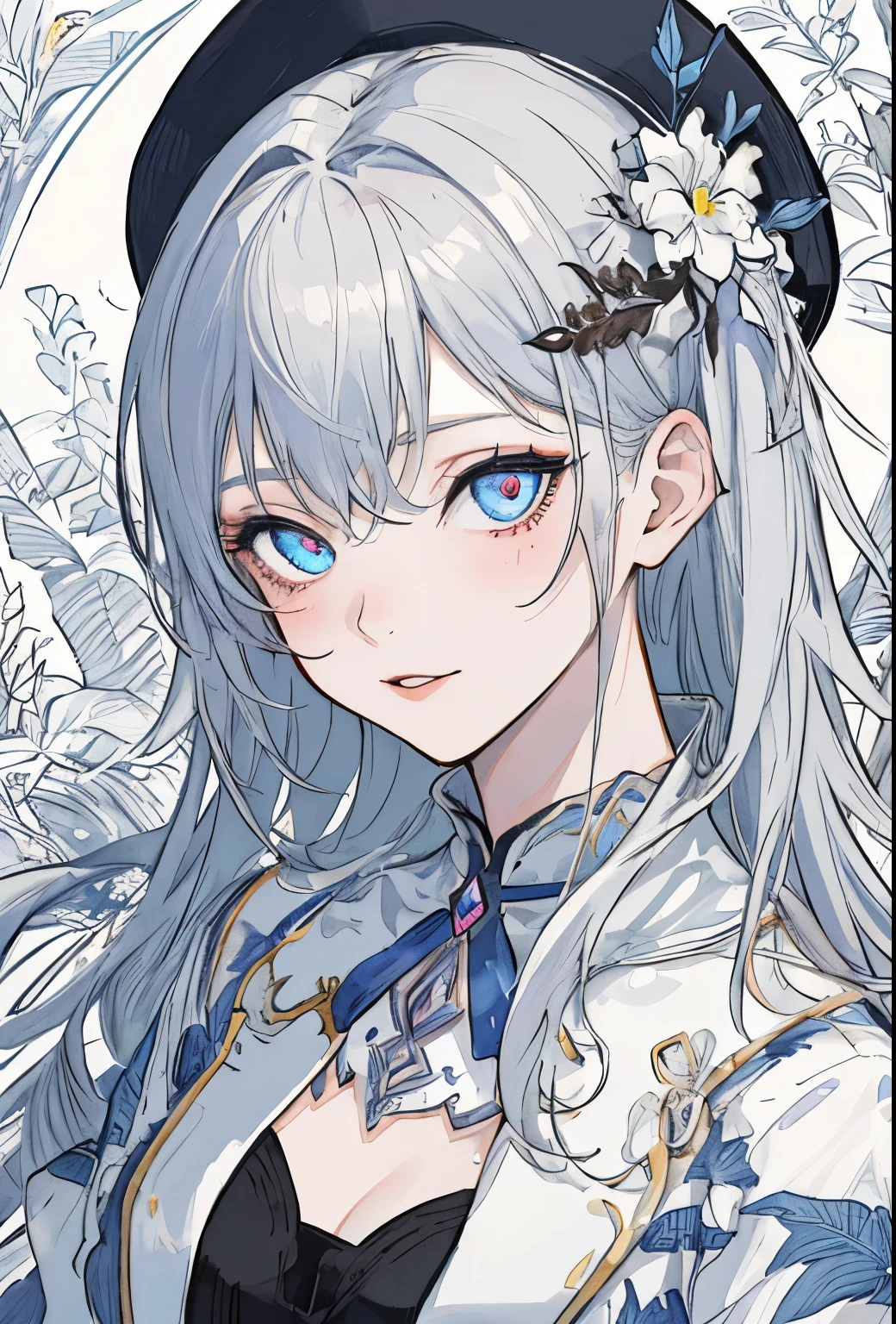 masterpiece, best quality, 1 Girl, Faust, Ahegao, portrait, Face,