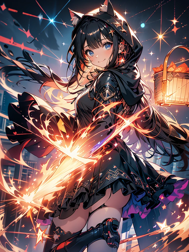 High quality,high detailing,masutepiece,in 8K,kunoichi(Hold the sword)(in fighting)(huge tit)(A sexy),vila(Japan),Flying sparks