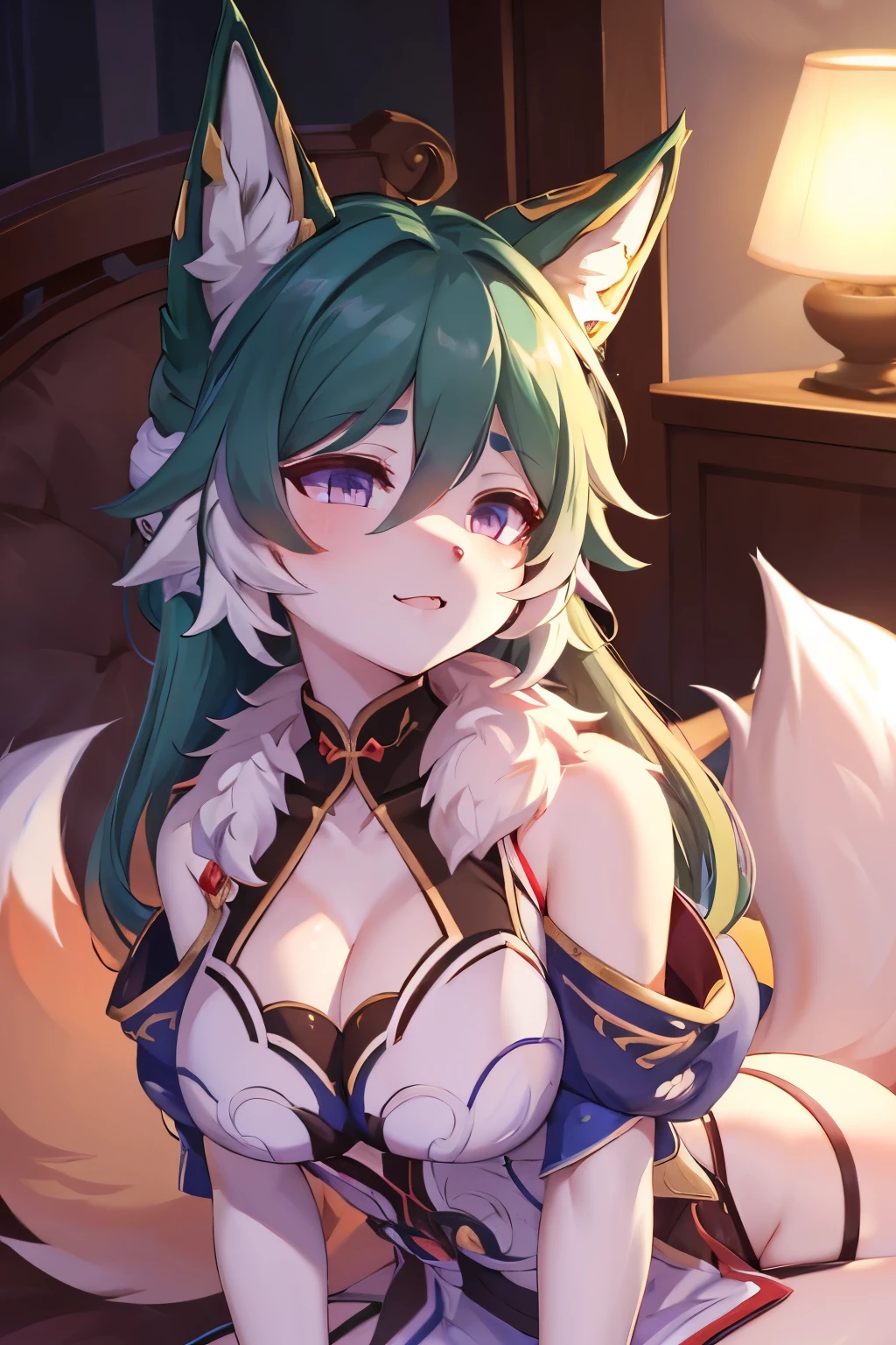 Female, furry, fox, Yukong, Honkai: Star Tail, clean eyes