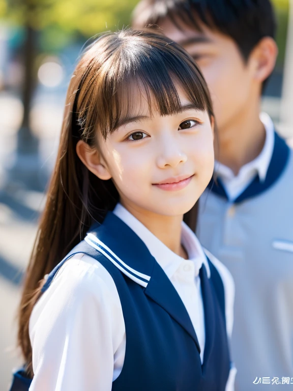 Are standing、 On The Side Of The Street、Young Asian Woman、Beautiful Woman Photos、Japanese、Beautiful young woman with、60mm Portrait、Color Photo Portrait 4k、Soft Portrait Shot 8k、10-year-old girl、(8k、RAW Photos、highest quality、masterpiece:1.2)、(Realistic、Realistic:1.37)、Very detailed、
1 girl、cute、alone、Beautifully detailed skies、Are standing、date、(Smile:1.1)、(Mouth closed)、A cup breasts、Professional Lighting、Sony A7R4、Zesse 50mm F1.8、
、Beautiful eyes in every detail、(Collared shirt:1.1),Long Hair:1.2)、10-year-old girl,ponytail,Young Girl、Primary school students、Small face、Clean eyes、