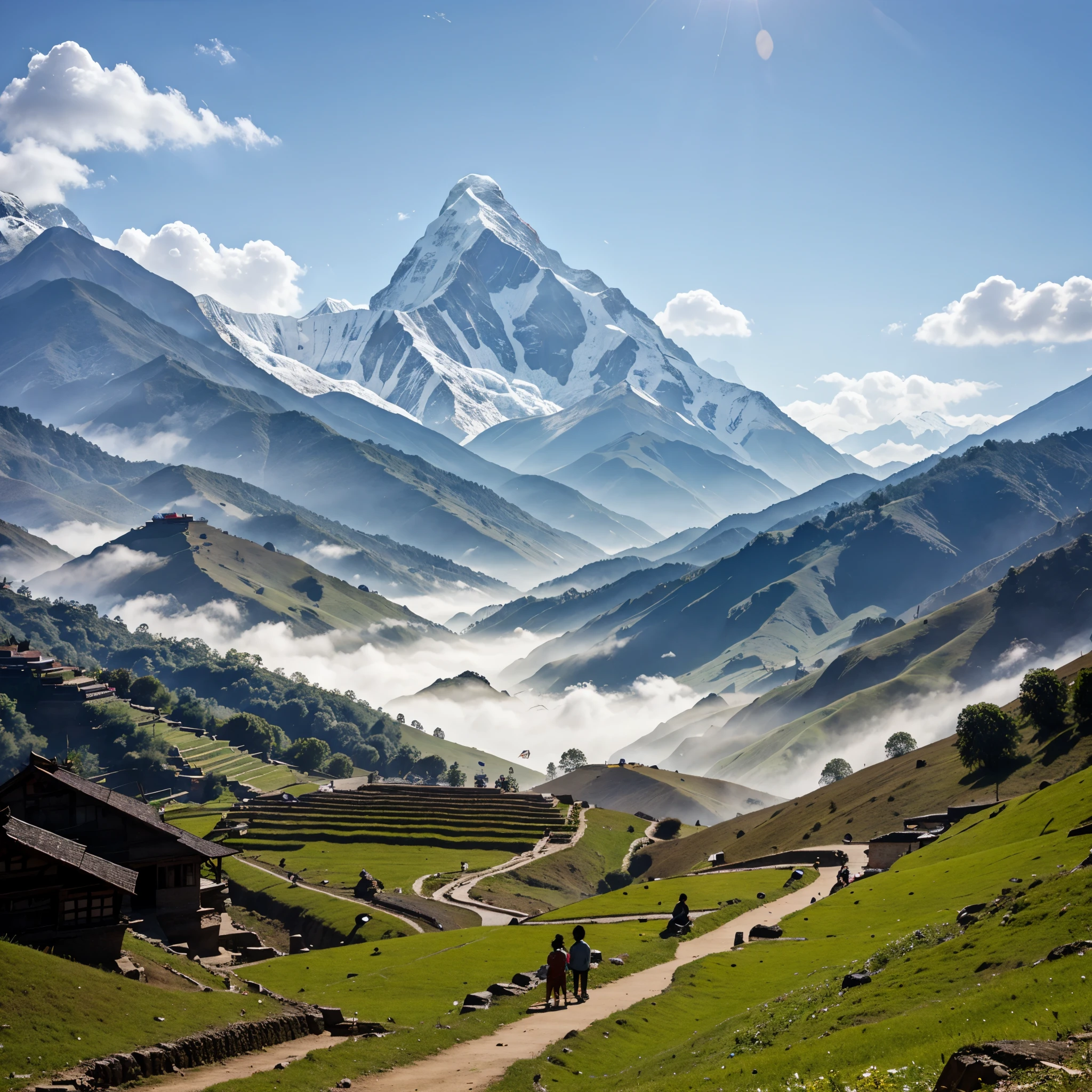 Nepal natural seene